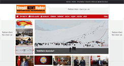 Desktop Screenshot of bingolkenthaber.com